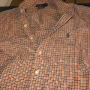 COPY - Polo Ralph Lauren Blue and Orange shirt in…